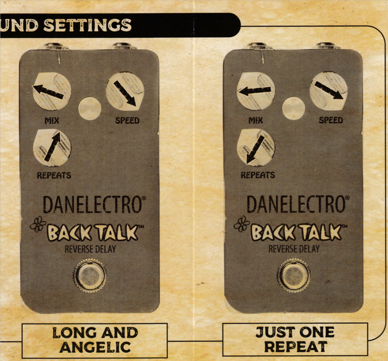 Danelectro Back Talk Reverse Delay