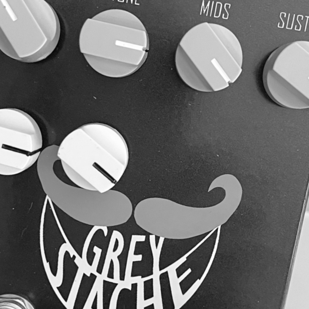 Fuzzrocious Grey Stache Fuzz