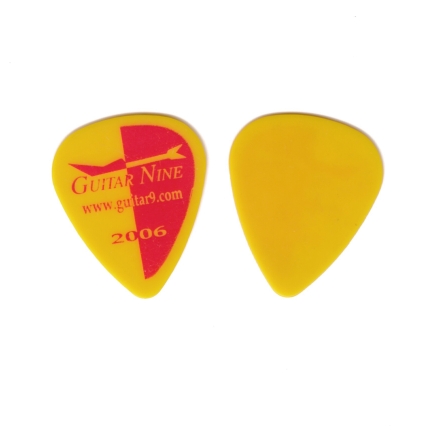 Guitar Nine 2006 Logo Red/Yellow