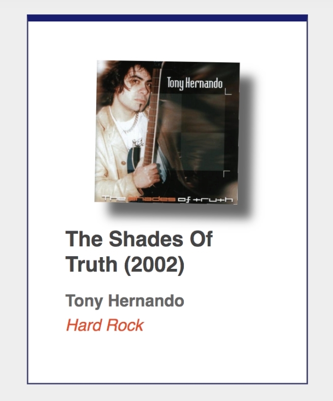 #68: Tony Hernando "The Shades Of Truth"