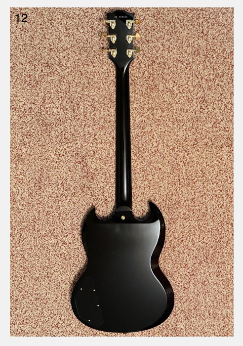 Gibson Custom Shop SG Ebony
