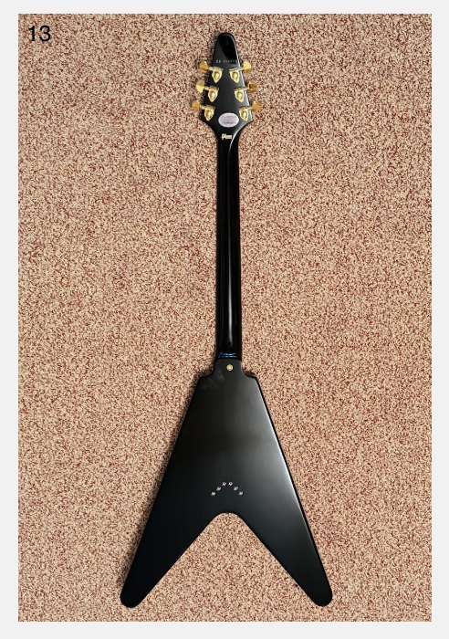 Gibson Custom Flying V Ebony