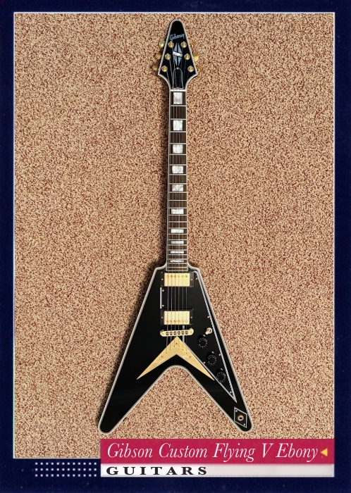 Gibson Custom Flying V Ebony