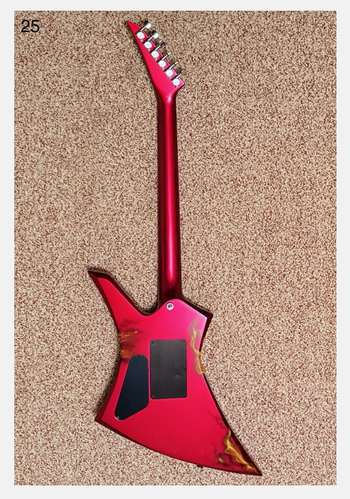 Jackson Custom Shop Kelly Tribal Dragon
