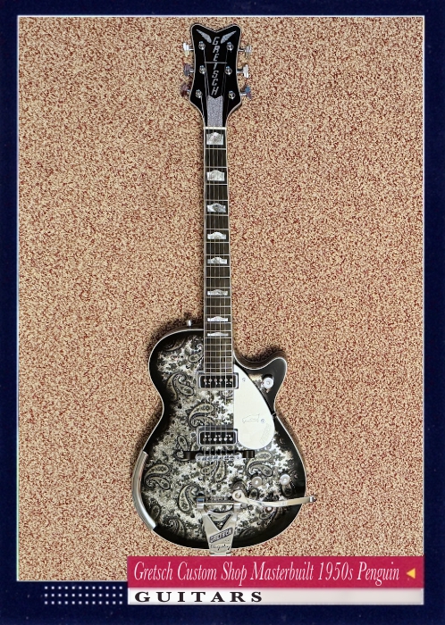 Gretsch Custom Shop Masterbuilt 1950s Penguin Black Paisley