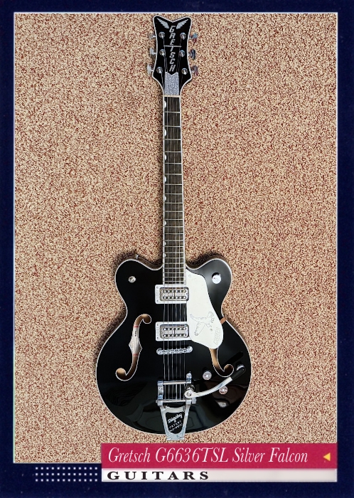 Gretsch G6636TSL Silver Falcon