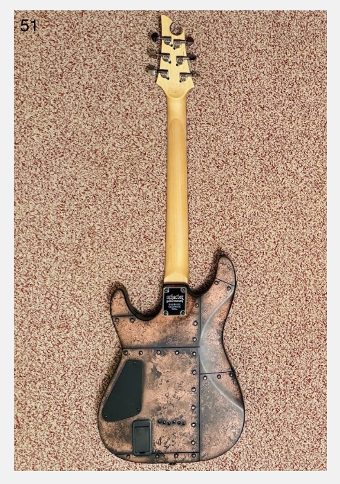 Schecter Custom Frankenstein Steampunk