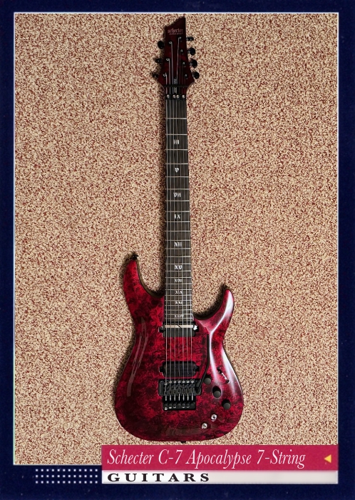 Schecter C-7 FR-S Apocalypse 7-String