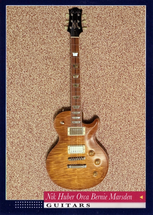 Nik Huber Orca Bernie Marsden