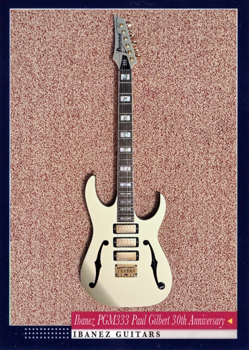 Ibanez PGM333 Paul Gilbert 30th Anniversary
