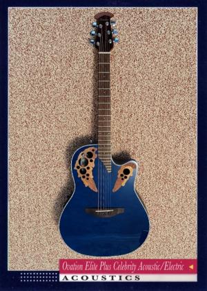 Ovation Elite Plus Celebrity Acoustic/Electric