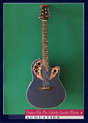 Ovation Elite Plus Celebrity Acoustic/Electric