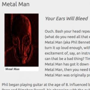 Metal Man: Your Ears Will Bleed (Oct 2014)