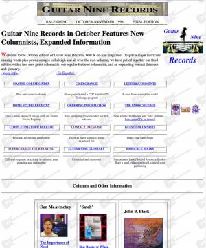 Guitar Nine 1996