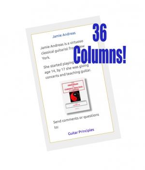 Jamie Andreas - 36 Columns