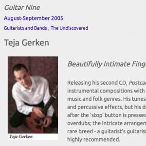 Teja Gerken: Beautifully Intimate Fingerstyle (Aug 2005)