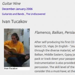 Ivan Tucakov: Flamenco, Balkan, Persian & More (Dec 2006)
