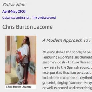 Chris Burton Jacome: A Modern Approach To Flamenco (Apr 2003)