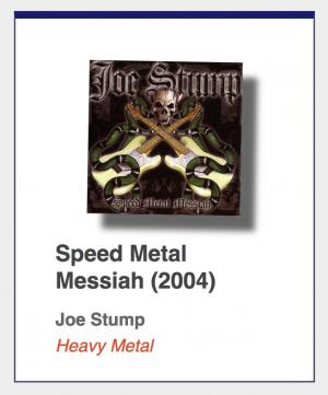 #11: Joe Stump "Speed Metal Messiah"