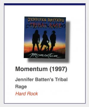 #13: Jennifer Batten`s Tribal Rage "Momentum"