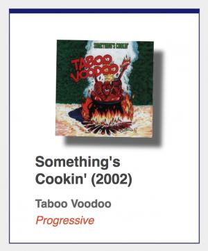 #35: Taboo Voodoo "Something`s Cookin`"