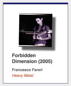 Francesco Fareri "Forbidden Dimension"