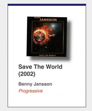 #87: Benny Jansson "Save The World"