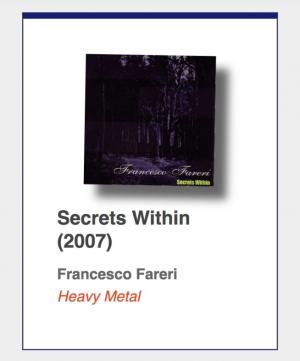 #91: Francesco Fareri "Secrets Within"