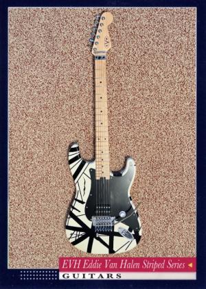 EVH Eddie Van Halen Striped Series