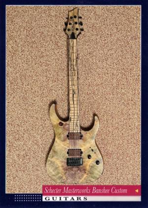 Schecter Masterworks Banshee Custom