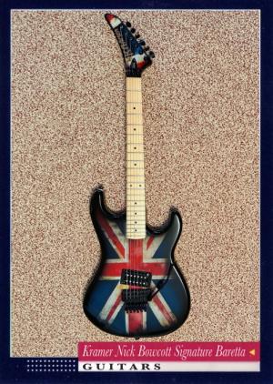 Kramer Nick Bowcott Signature Baretta