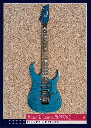 Ibanez J. Custom RG8570Z